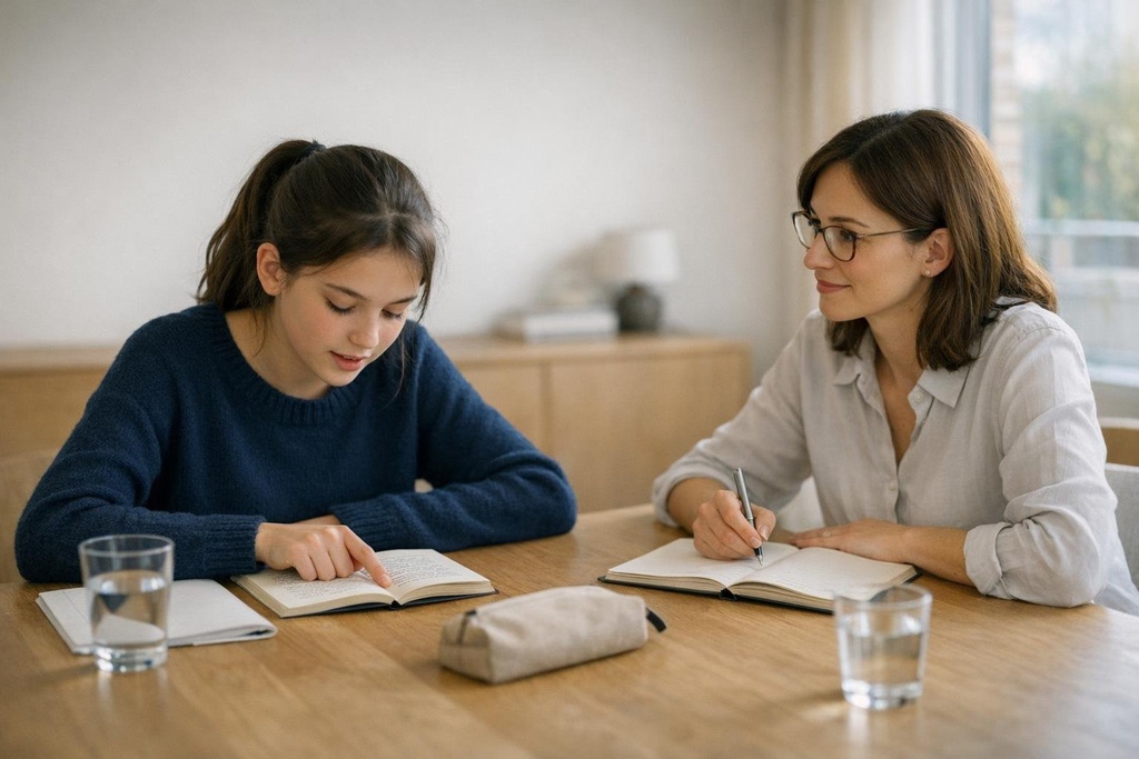 Cours de français à domicile ou à distance